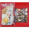 Image 1 : Bags of Assorted Stamps & Coins