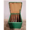 Image 2 : Green Ottoman w/ Record Storage