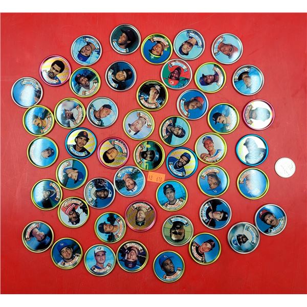 Assorted VTG Topps Baseball Coins