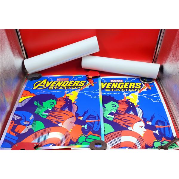 Signed & Numbered Marvel Avengers Posters