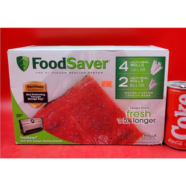 FoodSaver 6 Heat-Seal Rolls