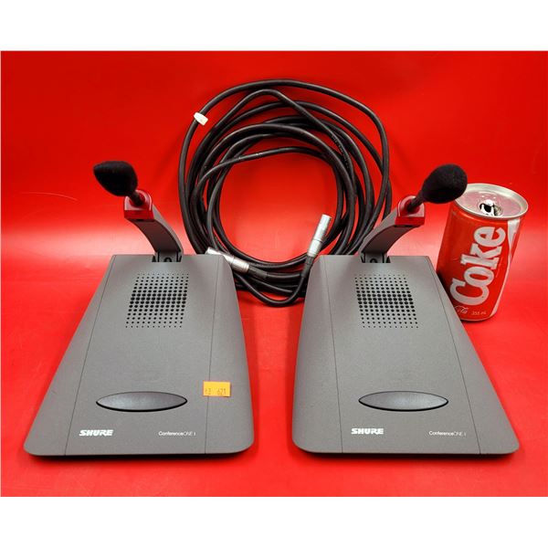 Shure Conference One Desk Microphones