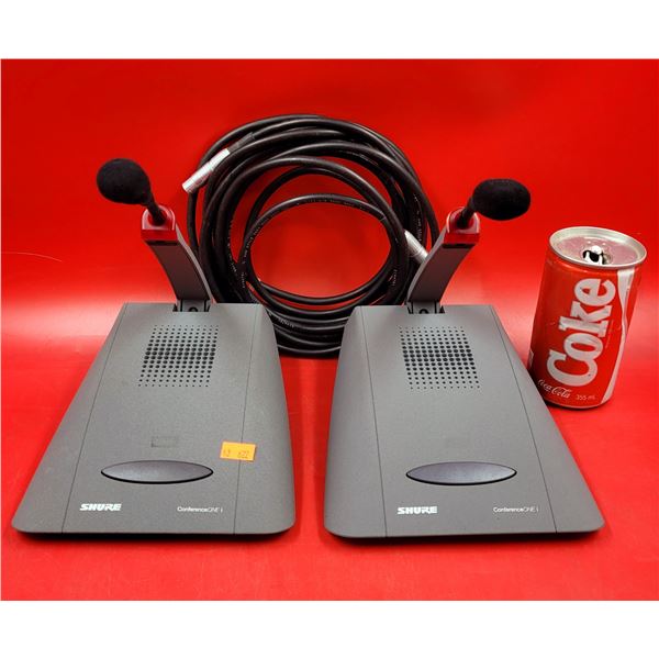 Shure Conference One Desk Microphones