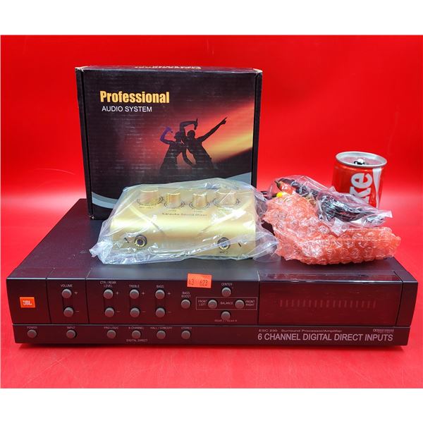 Dolby Surround Processor/Amplifier & Professional Karaoke Audio System
