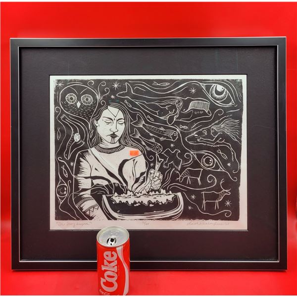 Signed, Framed, & Numbered "The Story Keeper" Print