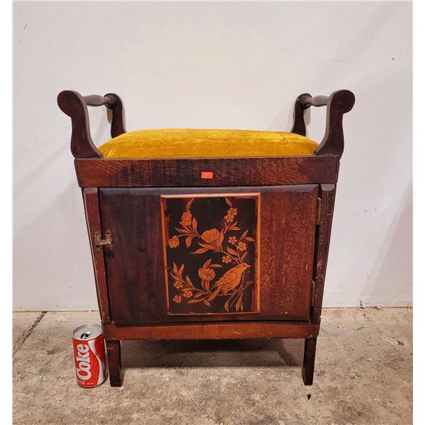 Antique Edwardian Bench/Stool
