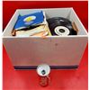 Image 1 : Box of Vinyl 45RPM Records
