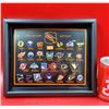 Image 1 : Framed Collector's Edition NHL Team Logo Pins