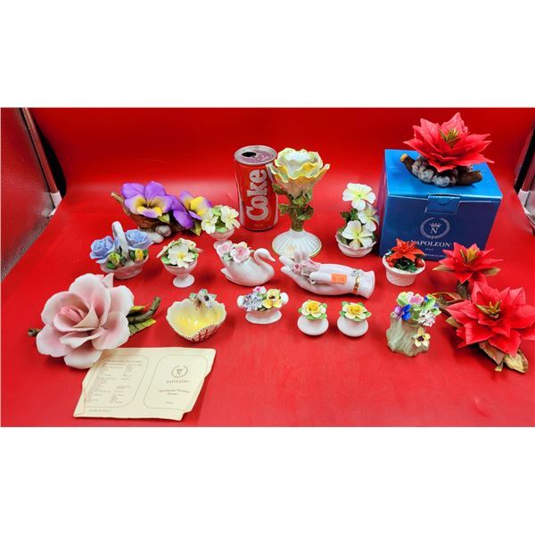 Fine China & Porcelain Flowers (Napoleon, Radnor, Royal Adderley, etc.)