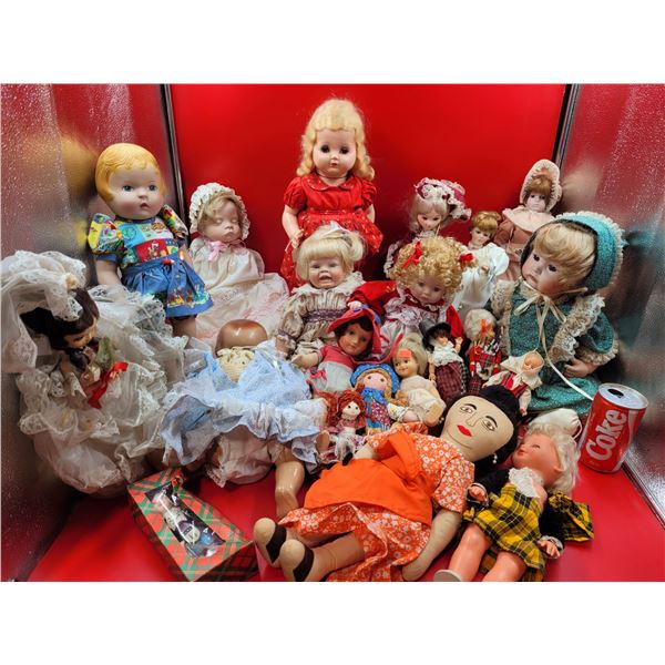 Lot Of VTG & Antique Dolls