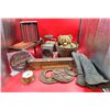 Image 1 : VTG Miscellaneous Lot w/ Leather Boot Covers & Cigarette Makers Helper