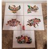 Image 1 : 5 Assorted Native Prints