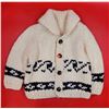 Image 1 : Children's Cowichan Knitted Wool Sweater