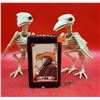 Image 1 : VTG Tarot Cards & Raven Skeleton Figures