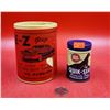 Image 1 : NOS E-Z Glaze Solution & Quik-Seal Tin