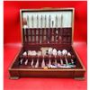 Image 1 : Assorted Silver-Plated Cutlery w/ Case