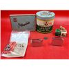 Image 1 : VTG Players Cigarettes Tin, MacDonald's Export Tobacco Tin, Lighters, Buttons & Smoking Lot