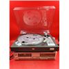 Image 1 : Technics RS-B70 Cassette Deck & Toshiba SR Turntable