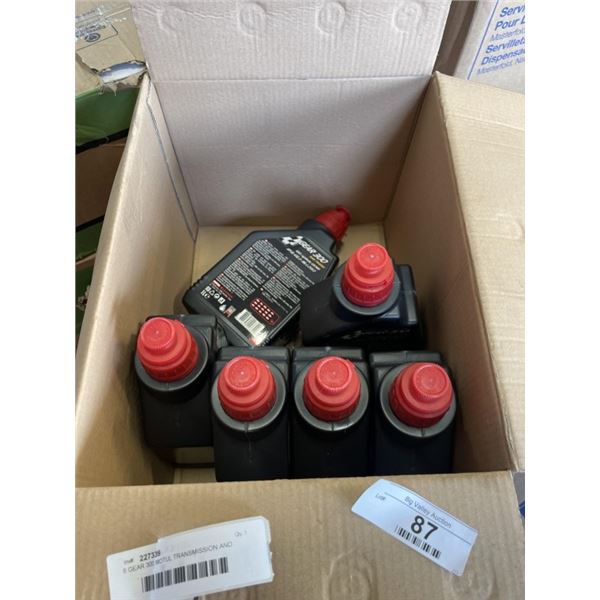 6 GEAR 300 MOTUL TRANSMISSION AND DIFFERENTIAL FLUID, 100% SYNTHETIC, SAE 75W90, 1L EACH