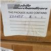 Image 2 : MOBILE MERCHANDISER 5 SHELF ALL WIRE RACK, BLACK, MODEL B2045-B, RETAIL $300