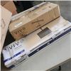 Image 4 : TV CEILING MOUNT, DUAL MONITOR DESK STAND AND VINTAGE BROWN KEYBOARD TRAY