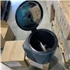 Image 4 : 2 NEW EKOTECH PAPRIKA 9102 STAINLESS UNDER CABINET WASTE BINS 11L