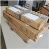 Image 4 : DUAL MONITOR DESK STAND, HEIGHT ADJUSTABLE KEYBOARD TRAY AND DRAWER KIT