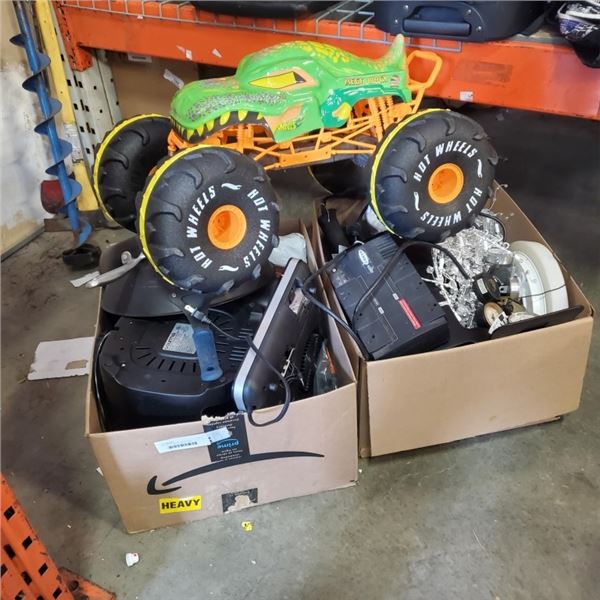 2 BOXES OF DEFECTIVE RETURN CONSUMER GOODS