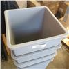 Image 2 : 4 TALL BINS 14" X 14" X 27" DEEP