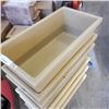 Image 2 : 6 WESTLAND PLASTICS HEAVY DUTY BINS 27" X 14" X 9" DEEP