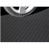 Image 2 : NEW ROLL OF 8.5FT X 22FT BLACK GARAGE FLOOR MATT, CHECKERPLATE PATTERN PART NUMBER  H-2347BL