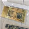 Image 3 : ZIMBABWE ONE HUNDRED TRILLION DOLLARS FOIL NOTES X 3
