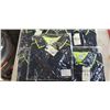Image 2 : 5 NEW LADIES SIZE 8 BLACK AND GREEN GOLF SHIRTS AND 5 NEW RED ATHLETIC SHIRTS SIZE 8