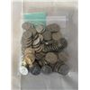 Image 2 : 100 1960S 100% PURE NICKEL 5 CENT COINS 1960-1969 ALL DATES