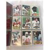 Image 7 : 11 PAGES OF 1980'S TOPPS NFL CARDS MINT CONDITION ALL DIFFERENT