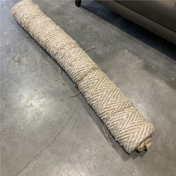 APPROX 6X8 JUTE AREA CARPET