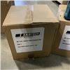Image 2 : 2 NEW EKOTECH PAPRIKA 9102 STAINLESS UNDER CABINET WASTE BINS 11L