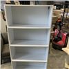 Image 2 : WHITE 6FT BOOKSHELF