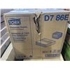 Image 2 : CASE OF TORK DISPENSER NAPKINS MASTERFOLD, NATURAL 6000PCS