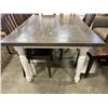 Image 2 : WOOD DINING TABLE WITH 4 CHAIRS