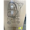Image 3 : BLACK THREE WHEELED PET STROLLER