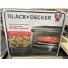 Image 2 : BLACK AND DECKER CONVECTION TOASTER OVEN - TESTED WORKING, RETAIL $149