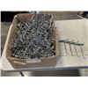 Image 1 : APPROX 240 GRID WALL HOOKS 42 LBS