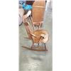Image 3 : WOODEN ROCKING CHAIR