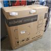 Image 1 : NEW ECCONITURE HIGH BACK EXECUTIVE MESH BACK OFFICE CHAIR WITH LUMBAR SUPPORT, WHITE/ GREY RETAIL $3