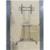 Image 3 : BLACK MOBILE TV CART