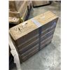 Image 1 : BLACK 47" X 47" CORNER MANUAL HEIGHT ADJUSTABLE DESK