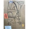 Image 3 : BLACK THREE WHEELED PET STROLLER