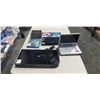 Image 1 : SAMSUNG BLURAY 3D PLAYER, BLURAYS AND DVD SET, AND 2 PORTABLE DVD PLAYERS