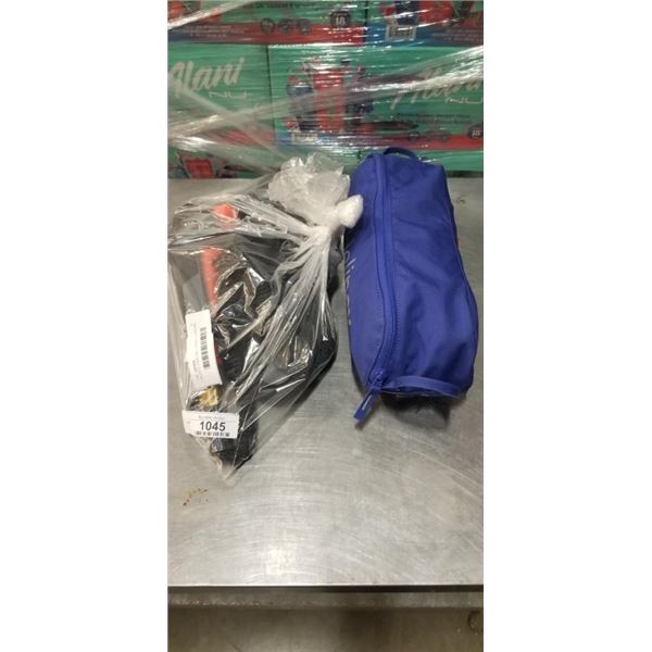HELINOX CHAIR ONE COMPACT CHAIR AND EXPANDABLE HOSE WITH NOZZLE